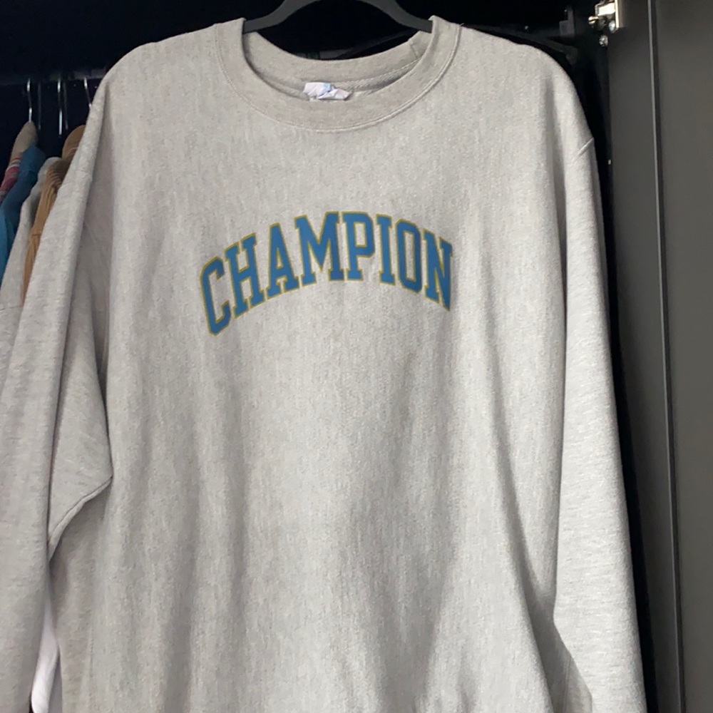Men champion sweatshirt
